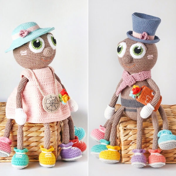 Amigurumi crochet pattern Romantic Spider