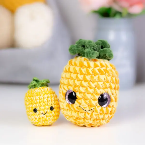 No-Sew Crochet pattern Pineapple